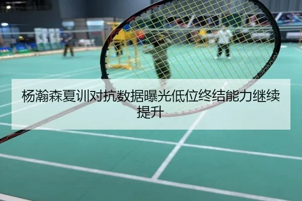 杨瀚森夏训对抗数据曝光低位终结能力继续提升